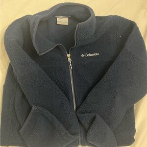 Columbia Navy Fleece Jacket